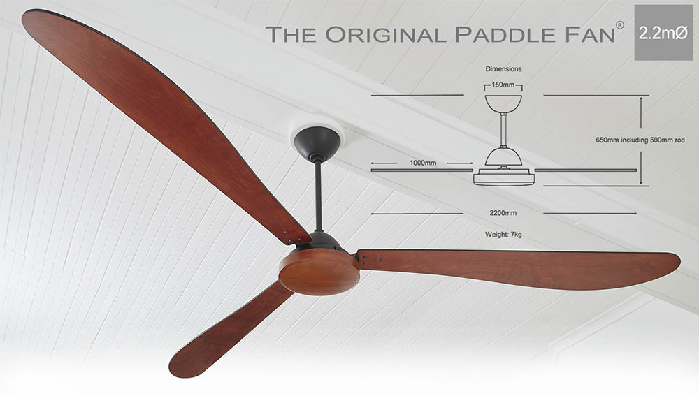1.2m Original Paddle Fan