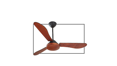 1.2m mahogany original paddle fan sky fan